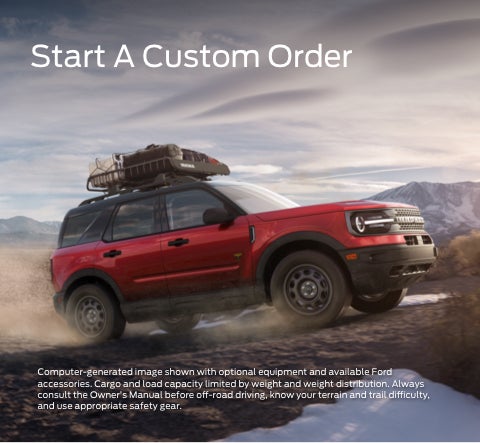 Start a custom order | Bear Lake Motor Company in Montpelier ID